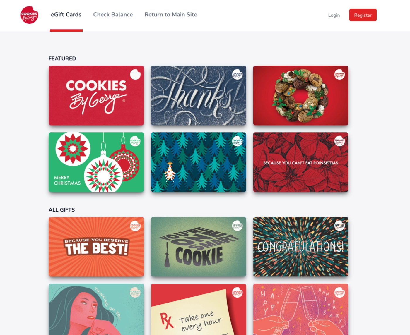 Cookies By George Gift Cards preview