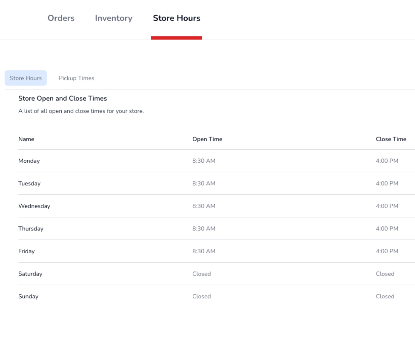 Retail Store App secondary preview