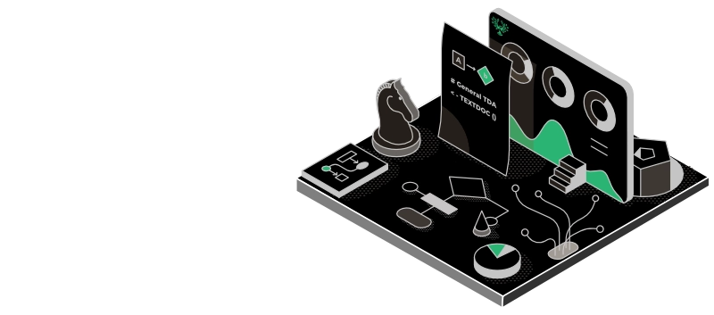 Decision layer showing ownership, priorities, and approvals